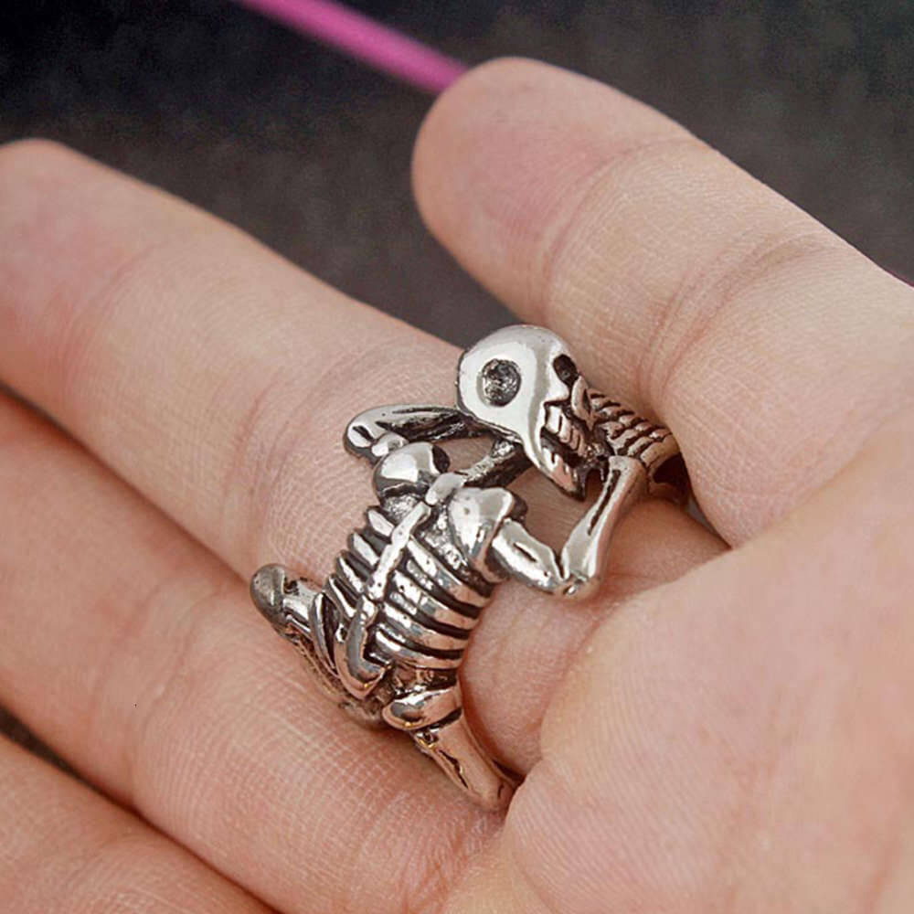 Adjustable Unisex Skeleton Ring. Shop Jewelry on Mounteen. Worldwide shipping available.