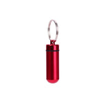 Aluminum Alloy Keychain Pill Holder Bottle. Shop Pillboxes on Mounteen. Worldwide shipping available.