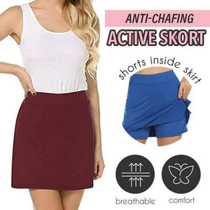 Jupe-short active anti-frottement