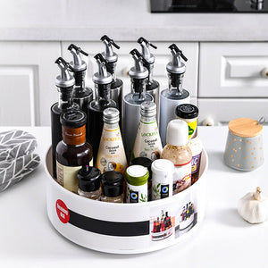 Anti-Skid 360° Rotating Storage Tray. Shop Spice Organizers on Mounteen. Worldwide shipping available.