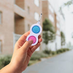 Anti-Stress Fidget Bubble Popper Keychain. Shop Keychains on Mounteen. Worldwide shipping available.