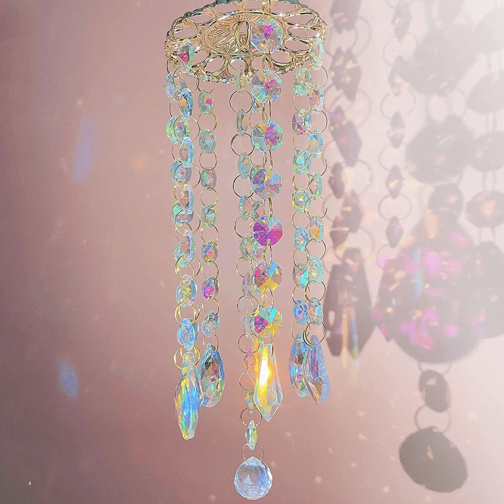 Aurora Crystal Wind Chimes. Shop Wind Chimes on Mounteen. Worldwide shipping available.