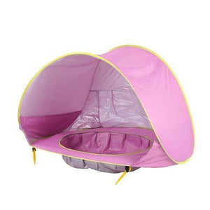 Pink Baby Beach Tent