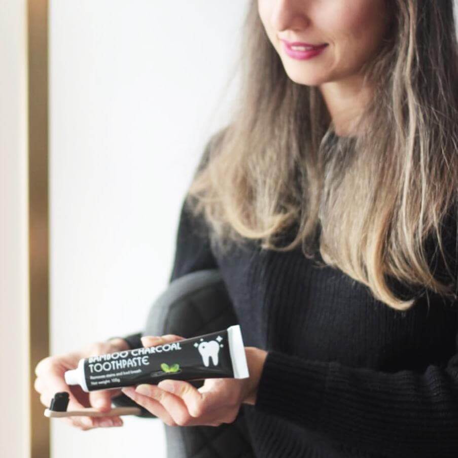Bamboo Charcoal Toothpaste For Teeth Whitening. Shop Toothpaste on Mounteen. Worldwide shipping available.