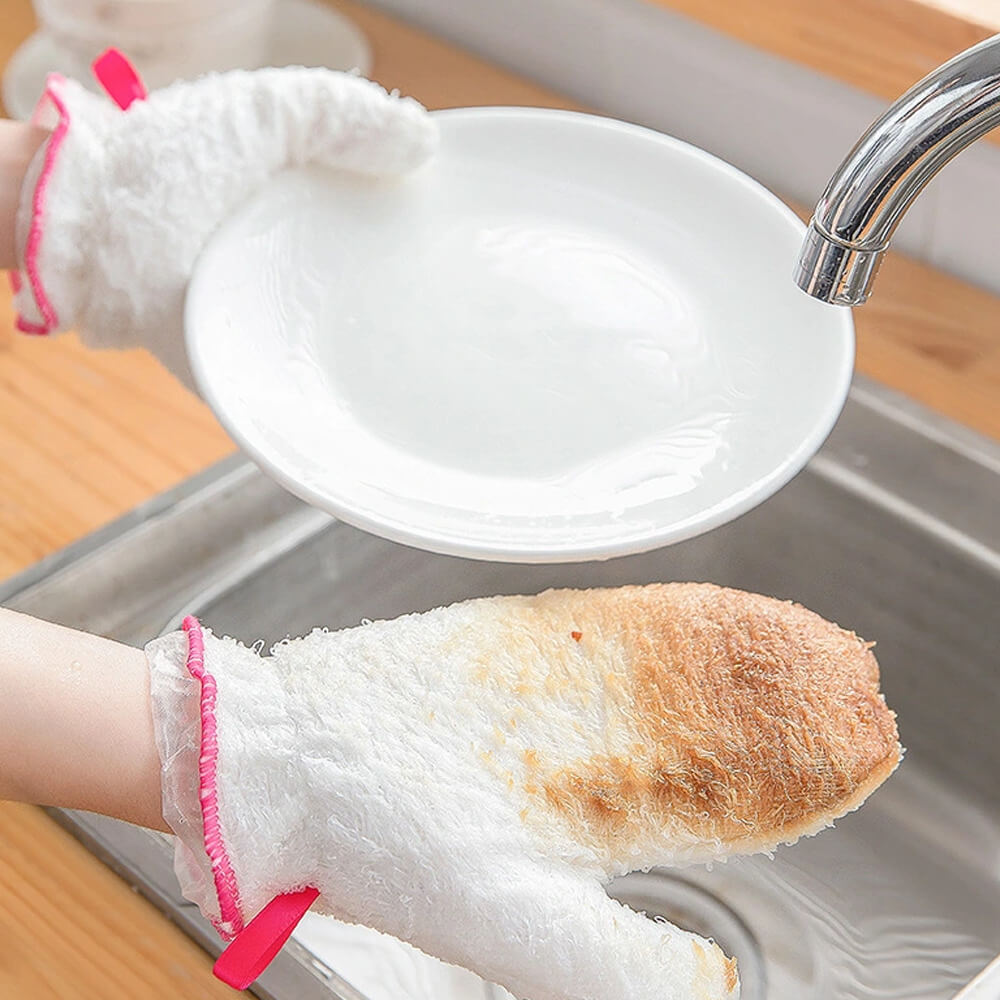 Bamboo Fiber Dishwashing Gloves. Shop Cleaning Gloves on Mounteen. Worldwide shipping available.