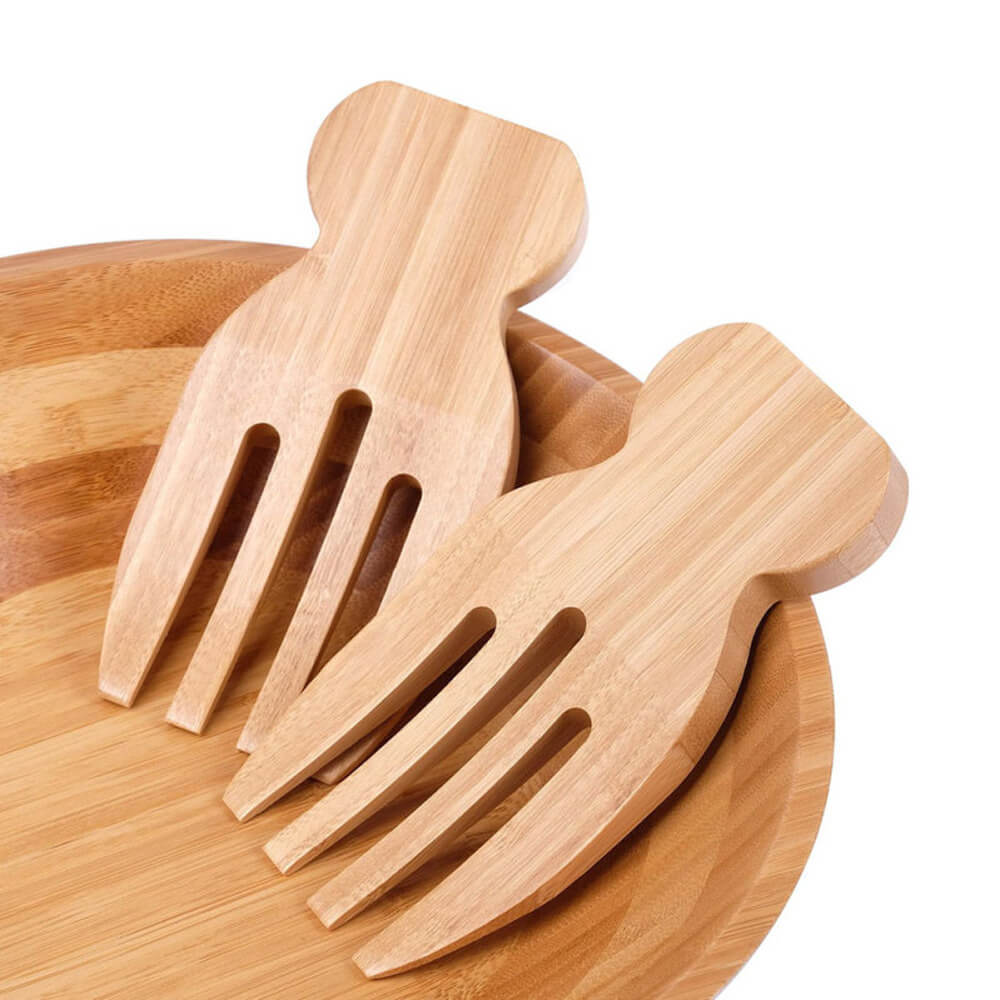 Bamboo Salad Serving & Mixing Hands. Shop Salad Dressing Mixers & Shakers on Mounteen. Worldwide shipping available.