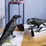 Black Raven Bird Crow Lamp. Shop Lamps on Mounteen. Worldwide shipping available.