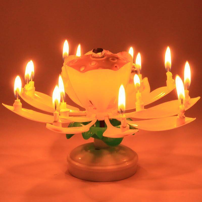 Musical Flower Candle - Giftington