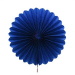 Blue Tissue Paper Fan