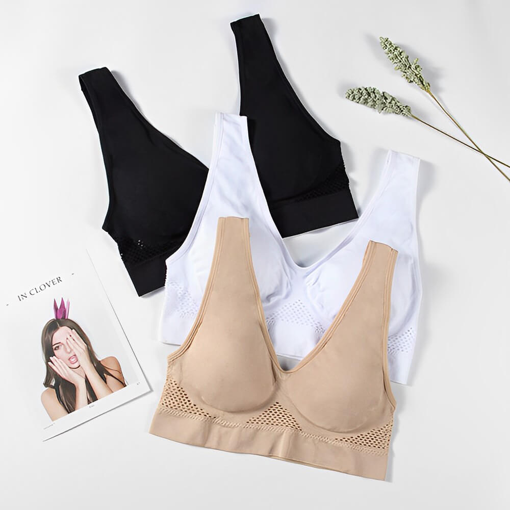 Breathable Mesh Bra. Shop Bras on Mounteen. Worldwide shipping available.