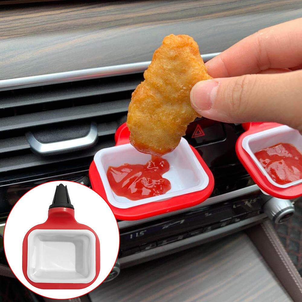 Car Dipping Sauce Holder. Shop Vehicle Organizers on Mounteen. Worldwide shipping available.