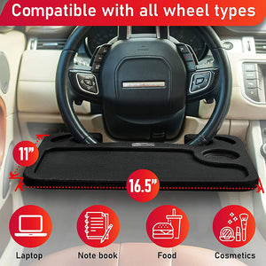 Car Steering Wheel Tray For Laptop & Food. Shop Vehicle Organizers on Mounteen. Worldwide shipping available.