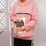Cat Lover Hoodie Cuddle Pouch. Shop Shirts & Tops on Mounteen. Worldwide shipping available.
