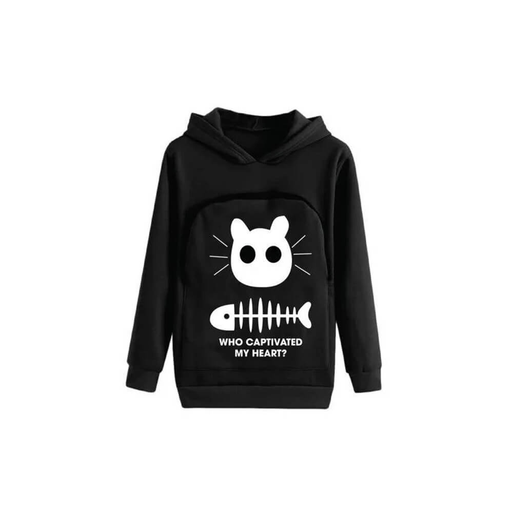 Cat Lover Hoodie Cuddle Pouch. Shop Shirts & Tops on Mounteen. Worldwide shipping available.