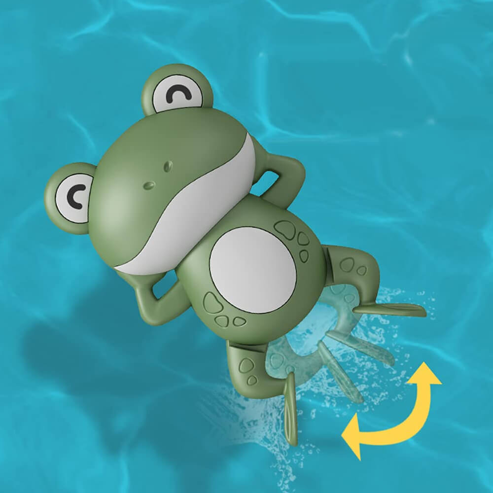 Children's Fun Swimming Frog Bath Toy. Shop Bath Toys on Mounteen. Worldwide shipping available.