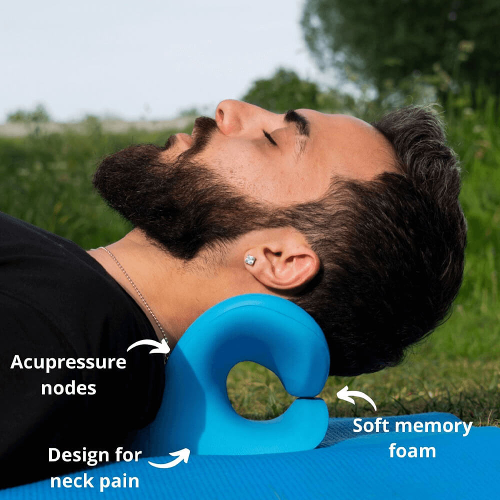 Chiropractic Pillow Neck Stretcher. Shop Pillows on Mounteen. Worldwide shipping available.