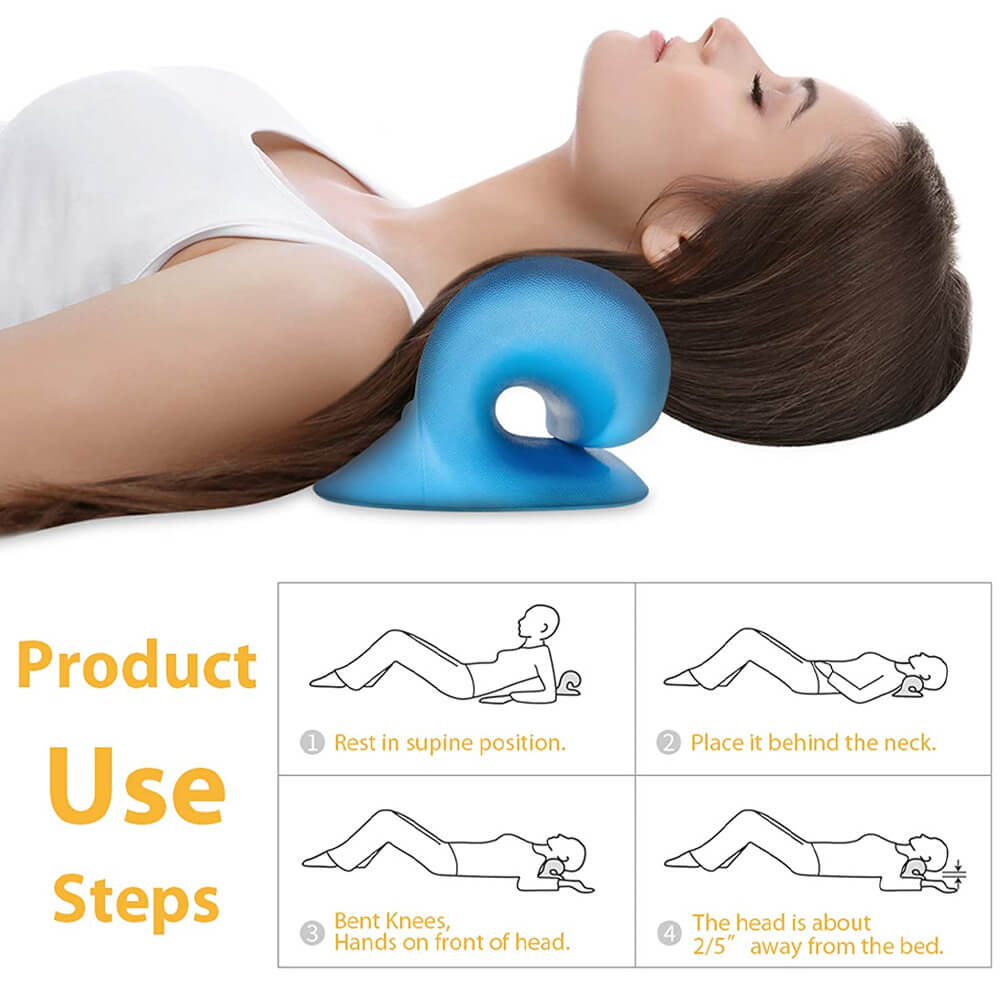 Chiropractic Pillow Neck Stretcher. Shop Pillows on Mounteen. Worldwide shipping available.