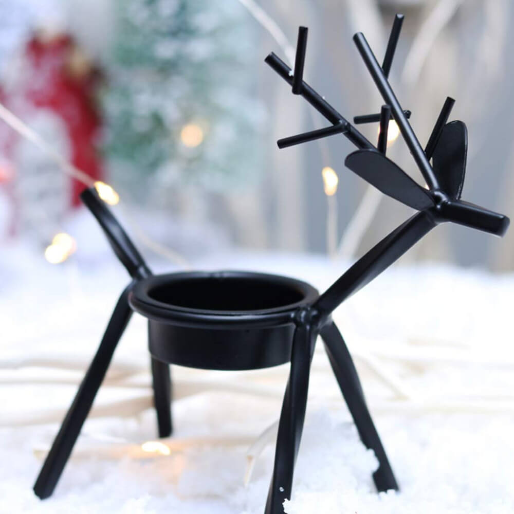 Christmas Reindeer Tea Light Candle Holder. Shop Candle Holders on Mounteen. Worldwide shipping available.