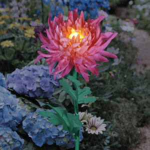 Chrysanthemum Solar Garden Stake LED. Shop Night Lights & Ambient Lighting on Mounteen. Worldwide shipping available.