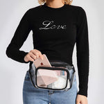 Clear Plastic Fanny Bag With Two Pockets. Shop Fanny Packs on Mounteen. Worldwide shipping available.