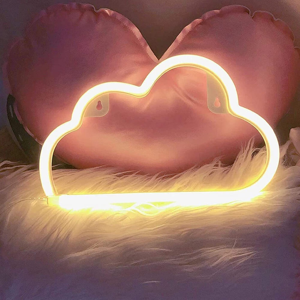 Cloud Neon Light Sign For Luxury Decor Vibes. Shop Night Lights & Ambient Lighting on Mounteen. Worldwide shipping available.
