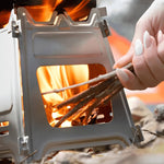 Collapsible Stainless Steel Camping Stove. Shop Camping Cookware & Dinnerware on Mounteen. Worldwide shipping available.