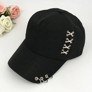 Cool Ball Cap With Rings. Shop Clothing Accessories on Mounteen. Worldwide shipping available.