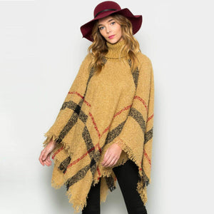 Cozy Poncho Sweater. Shop Shirts & Tops on Mounteen. Worldwide shipping available.