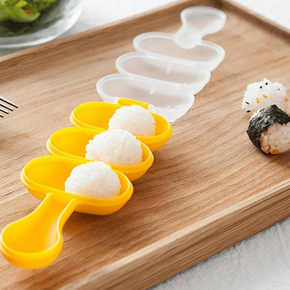 Creative Sushi Rice Ball Shaker Mold. Shop Kitchen Molds on Mounteen. Worldwide shipping available.