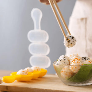 Creative Sushi Rice Ball Shaker Mold. Shop Kitchen Molds on Mounteen. Worldwide shipping available.
