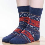 Crew-Length Deer Socks. Shop Hosiery on Mounteen. Worldwide shipping available.