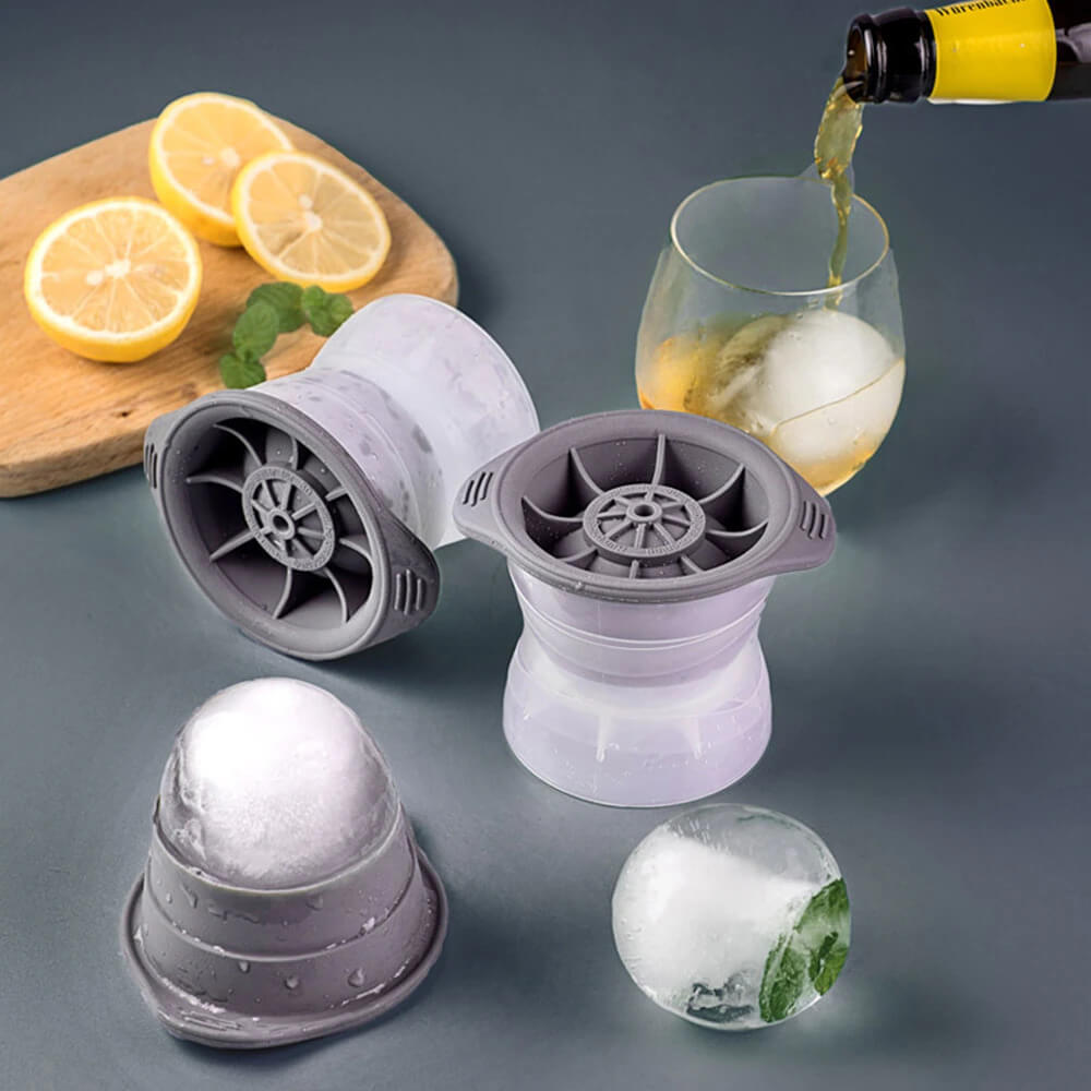 Crystal Clear Ice Spheres Mold. Shop Kitchen Molds on Mounteen. Worldwide shipping available.