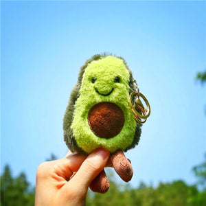 Cute Avocado Keychain Plush. Shop Clothing Accessories on Mounteen. Worldwide shipping available.