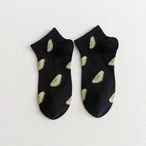 Cute Avocado Socks. Shop Hosiery on Mounteen. Worldwide shipping available.