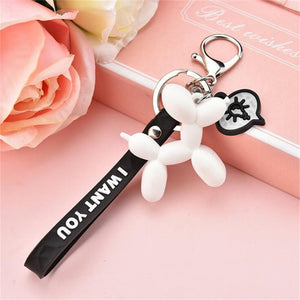 Cute Balloon Dog Car Keychain. Shop Clothing Accessories on Mounteen. Worldwide shipping available.