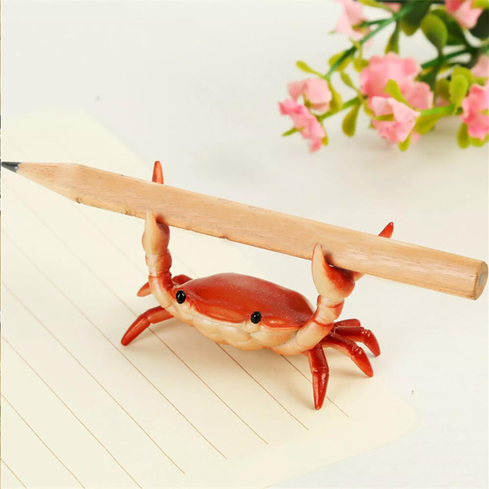 Cute Crab Pen Holder For Desk. Shop Writing & Drawing Instrument Accessories on Mounteen. Worldwide shipping available.