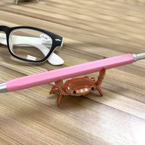Cute Crab Pen Holder For Desk. Shop Writing & Drawing Instrument Accessories on Mounteen. Worldwide shipping available.