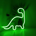 Cute Glowing Neon Dinosaurs Sign. Shop Night Lights & Ambient Lighting on Mounteen. Worldwide shipping available.