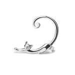 Cute Kitty Cat Earring Cuff. Shop Earrings on Mounteen. Worldwide shipping available.