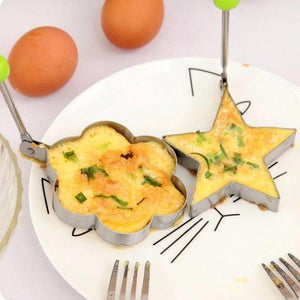 Cute Shaped Breakfast Rings. Shop Kitchen Molds on Mounteen. Worldwide shipping available.
