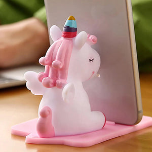 Cute Unicorn Phone Holder Stand. Shop Mobile Phone Accessories on Mounteen. Worldwide shipping available.