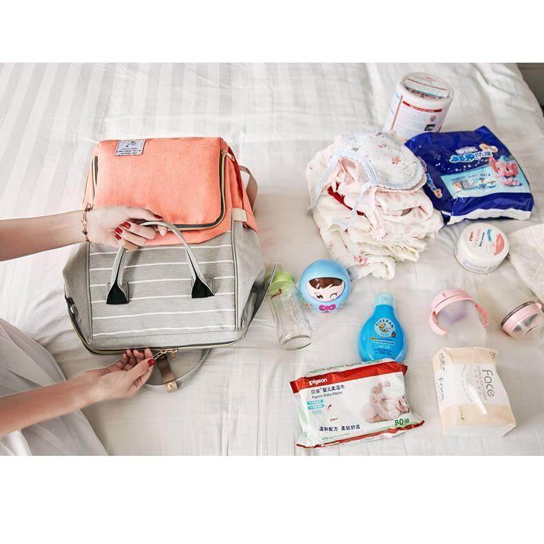 Deluxe Mommy Diaper Backpack. Shop Diaper Bags on Mounteen. Worldwide shipping available.