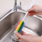 Detachable Rainbow Water Bottle Brush. Shop Scrub Brushes on Mounteen. Worldwide shipping available.