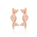 DNA Helix Earrings Studs. Shop Earrings on Mounteen. Worldwide shipping available.