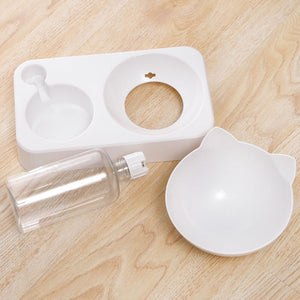 Dog Cat Feeding Double Bowl. Shop Cat Supplies on Mounteen. Worldwide shipping available.