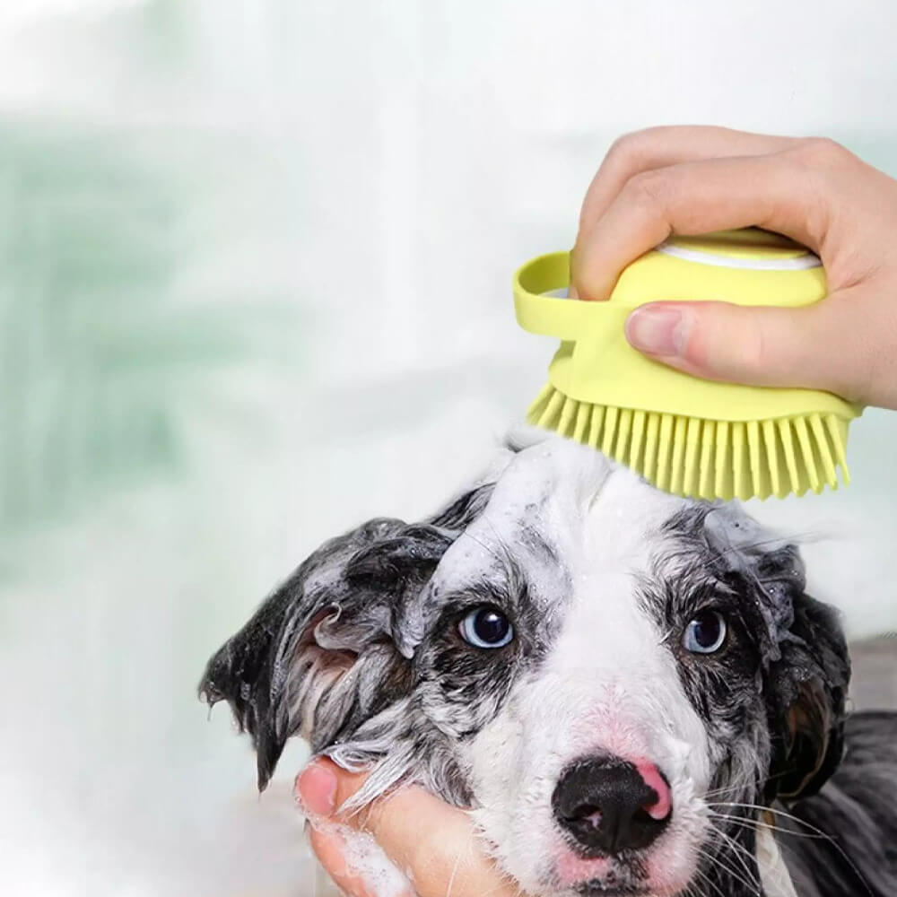 Dog Shampoo Dispenser Brush. Shop Pet Grooming Supplies on Mounteen. Worldwide shipping available.