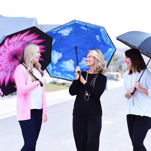 Double Layer Reverse Umbrella. Shop Parasols & Rain Umbrellas on Mounteen. Worldwide shipping available.