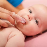 Dual-Sided Silicone Infant Finger Toothbrush. Shop Baby Health & Grooming Kits on Mounteen. Worldwide shipping available.