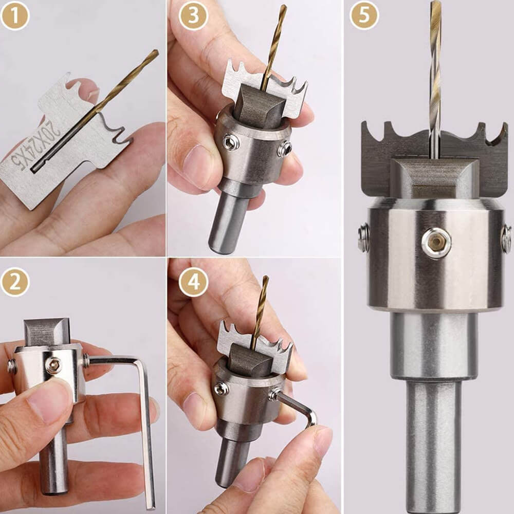 Easy Ring & Button Drill Bit. Shop Drill & Screwdriver Bits on Mounteen. Worldwide shipping available.