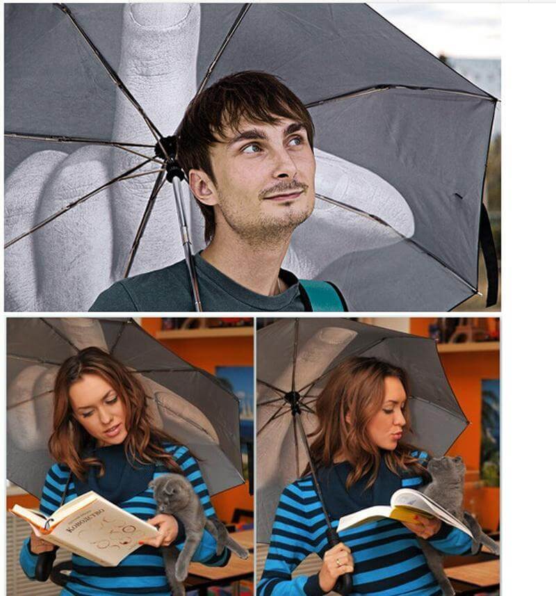 Eff The Rain Umbrella. Shop Clothing Accessories on Mounteen. Worldwide shipping available.